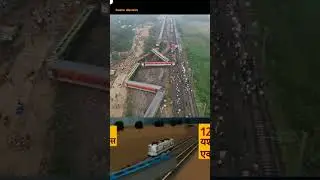 Odisha Train Accident। Balashore Train Accident Animation #shorts