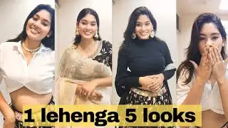 Diwali outfit ideas✨🥳| 5 ways to Rewear your festive lehenga 🌟🥰| Swati singh 