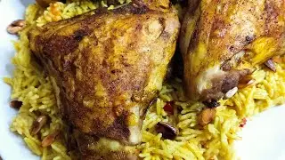 How to cook Arabian Kabsa with chicken. Very delicious!
