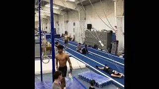 Vault Yurchenko Work- Full twist into Competition Landing and Double Full Upgrade