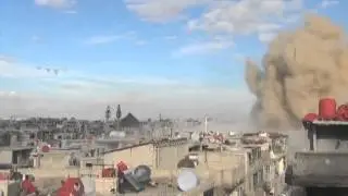 Syrian forces attack residential area with surface to surface missiles