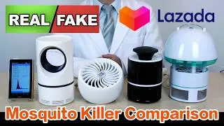 Mosquito killer comparison review PORTOTI perangkap nyamuk โคมไฟดักยุง