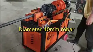 2022 New rebar threading machine show