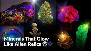 Fascinating 5 Minerals That Glow Like Alien Relics 👽👾