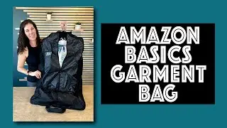 Amazon Basics Garment Bag Review