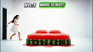 Fruit Fantasy Beds: Unique Beds Made from Peaches, Watermelons & More! 🍑🍉🍎  #FruitBed #CreativeBeds