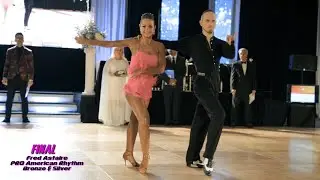 Fred Astaire Professional American Rhythm Bronze & Silver - Final I Fred Astaire South Florida 2022