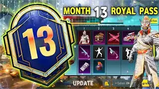 MONTH 13 ROYAL PASS 1 TO 50REWARDS // M13 ROYAL PASS 1 TO 50 RP PUBG MOBILE/BGMI // M13 ROYAL PASS