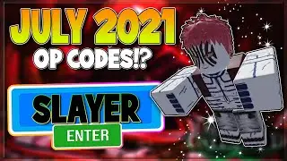 (JULY 2021) ALL *NEW* SECRET OP CODES!? Roblox Slayers Unleashed