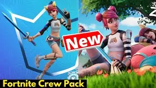 Our First Look At *New* August Crew Pack | New Crew Pack Fortnite 🔥