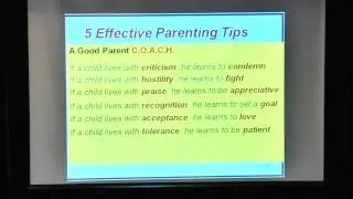 Effective Parenting Style COMPASS Series Part 4