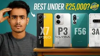 Top 5 Phones Under ₹25,000 in June 2025 📱 Gaming, Camera, Performance KINGs! #infinitytech