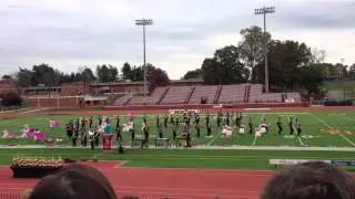 MWHS marching Band - Whistle while you work - from Science Hill Invitational Competition