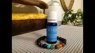 How To: Use A Diffuser Bracelet w/ Amber Essential Oil | #massage #essentialoils