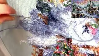 Flosstube:クロスステッチ　dimensions   holiday Village  Part８