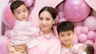 RAYYANZA JAJARANS SAMA  MAMA GIGI PUAS BANGET.