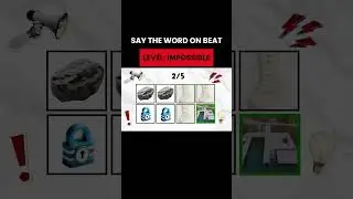 SAY THE WPRD ON BEAT LEVEL: IMPOSSIBLE #youtube #shorts #game #music #fyp #viral #trending