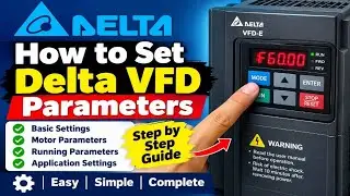 Delta  VFD Settings#deltavfd#deltavfdsettings#vfd#vfdprogramming#vfdtutorial