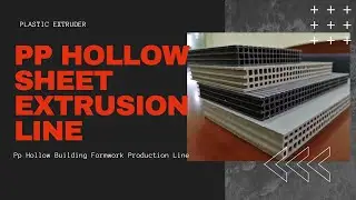 Pp Hollow Building Formwork Production Line