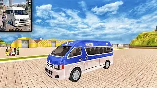 Mini bus driving game 3d gameplay #1
