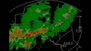 Athens, GA WSR-57 radar imagery - 28 June 1994