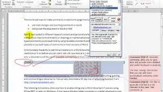 Enabling Ink annotations for marking and grading in Microsoft Word