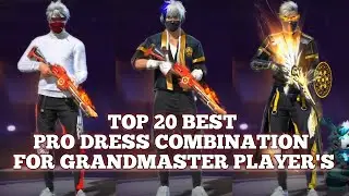 TOP 20 BEST PRO DRESS COMBINATION FOR GRANDMASTER PLAYER'S 😀
