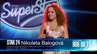 Nikoleta Balogová - Hopelessly Devoted To You (CS Superstar 11.10.2009)