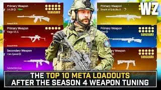 WARZONE: The TOP 10 BEST LOADOUTS of the SEASON 4 META... (WARZONE Best Setups)