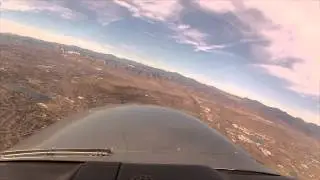 Mooney Acclaim Type S over Denver on St. Patrick's Day 2012