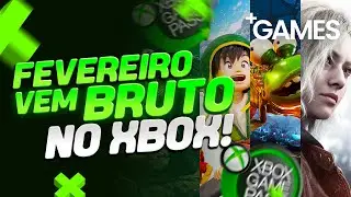 FANT&Aacute;STICO! 10 JOGA&Ccedil;OS no XBOX, GAME PASS e PLAY ANYWHERE em FEVEREIRO!