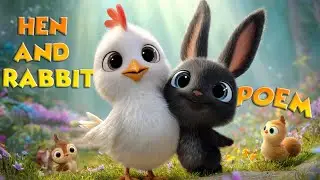 Hen & Rabbit Poem | Hindi/urdu story | kids story