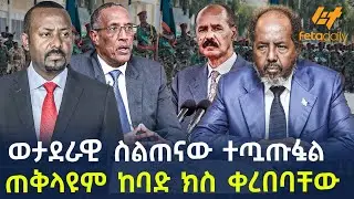 Ethiopia - ወታደራዊ ስልጠናው ተጧጡፏል ጠቅላዩም ከባድ ክስ ቀረበባቸው
