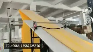 Paper Courier Bubble Envelope making machine