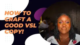 How to Craft a good Video Sales Letter (VSL)