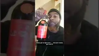 Me and big brother drinking tiger bone  for the first time on new year's day #nore #shoutoutqueens