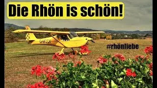 Die Rhön ist schön | Ultraleichtflug | Rhönflug | FK-9 | EDFD | Dolmar