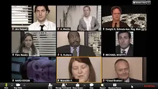 Dunder Mifflin Zoom Video Conference | The Office | COZI TV