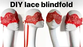 How to make Masquerade Mask, Blindfold diy tutorial, face mask sewing tutorial, DIY, Anita Benko