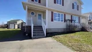(SOLD) 445 TWIN OAKS IN MONCTON - TWO STOREY SEMI WITH DOUBLE PAVED DRIVEWAY AND BABY BARN!