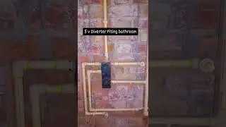 5v diverter Fiting bathroom #plumber #construction #plumberlife #diverter #jaquardiverter #cpvcpipe