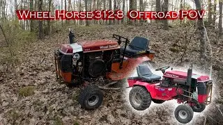 Wheel Horse 312-8 - Offroad Mower POV