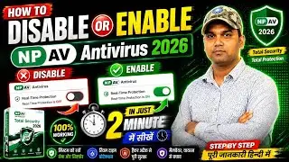 &ldquo;Disable NPAV Antivirus FAST! Windows 7/10/11 Hack 😱&rdquo;
