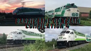 Barrie Line GO Train Compilation 4
