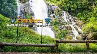 WACHIRATHAN WATER FALLS IN CHIANG MAI, THAILAND#SHORTS