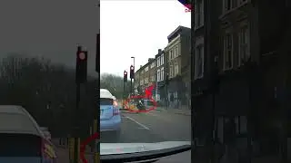 POLICE HITS THE THIEF WITH THE CAR!