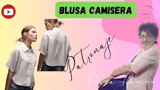 BLUSA CAMISERA. MANGA SEGUIDA