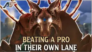I BEAT AN SPL PRO IN THEIR OWN ROLE - SMITE Set Solo Conquest Gameplay
