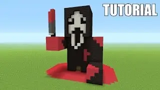 Minecraft Tutorial: How To Make A Ghostface 