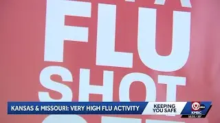 Flu-like activity 'very high' in Kansas and Missouri